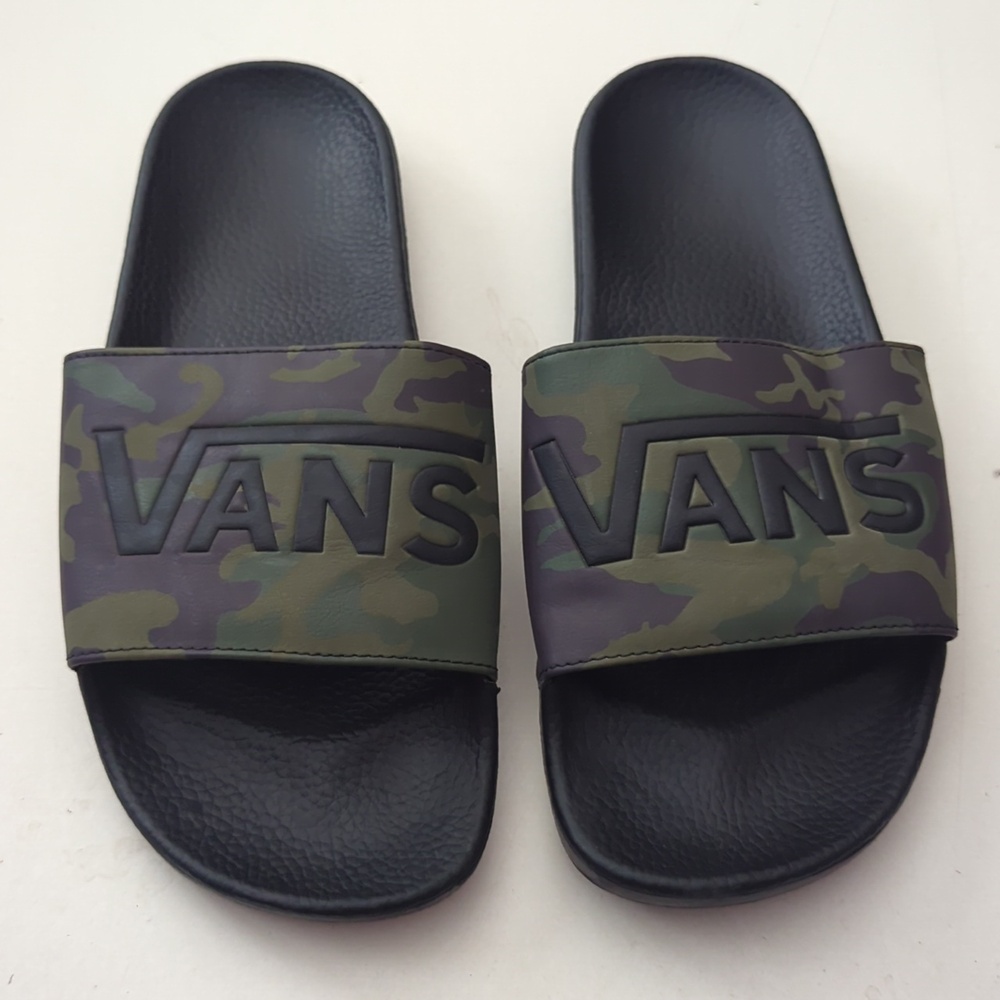 NEW Men's Vans Camo Slides Size 10 NWT - Picture 9 of 9